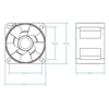 Изображение ARCTIC S4028-15K - 40 mm Server Fan