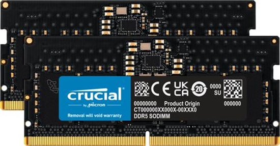 Picture of Crucial DDR5-4800 Kit       16GB 2x8GB SODIMM CL40 (16Gbit)