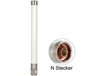 Изображение Delock WLAN 802.11 acabgn Antenna N Plug 4.5 ~ 7 dBi 220 Omnidirectional Fixed White Outdoor