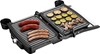 Picture of ECG ECGKG100 Contact grill, 2000W, 3 working positions - for scalloping, grilling and BBQ, Inox color