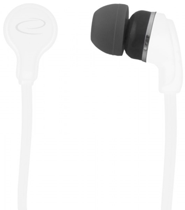 Attēls no Esperanza EH147W headphones/headset Wired In-ear Music White