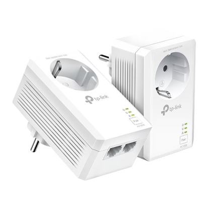 Picture of TP-Link TL-PA7027P KIT PowerLine network adapter 1000 Mbit/s Ethernet LAN White 2 pc(s)