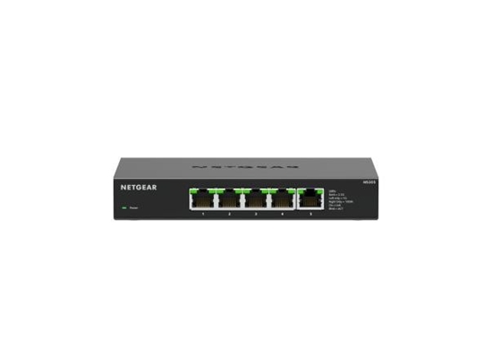 Изображение NETGEAR MS305-100EUS network switch Unmanaged 2.5G Ethernet (100/1000/2500) Black