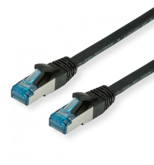 Изображение VALUE S/FTP Patch Cord Cat.6A, black, 0.3 m