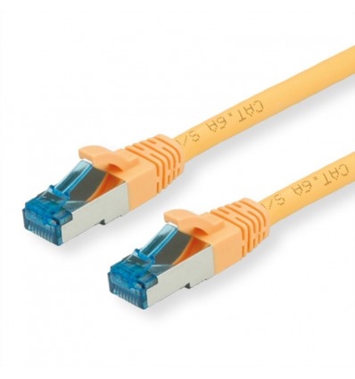 Изображение VALUE S/FTP Patch Cord Cat.6A, yellow, 0.3 m