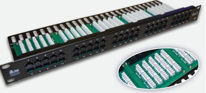 Picture of Alantec Patchpanel telefoniczny 50xRJ45 kat 3 1U - PK007