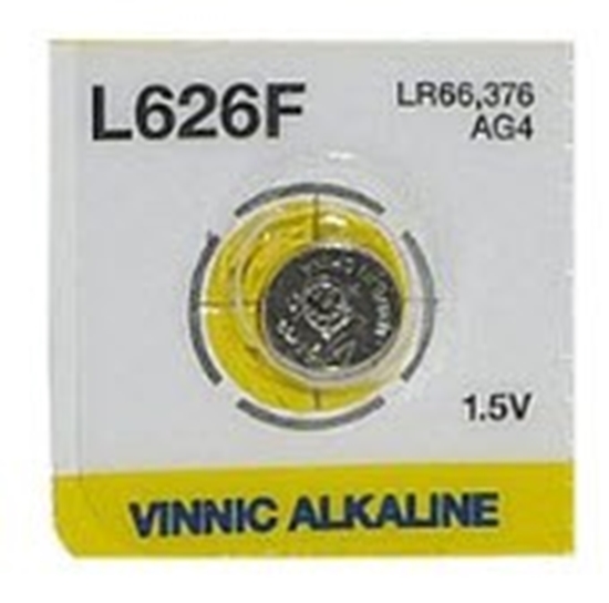 Picture of BATG4.VNC; G4 baterija Vinnic Alkaline LR626/SR626/377 bez iepakojuma 1gb.