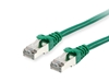 Picture of Equip Cat.6A S/FTP Patch Cable, 0.25m, Green