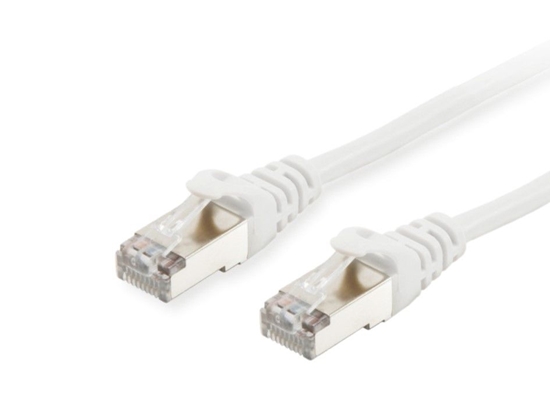 Изображение Equip Cat.6A S/FTP Patch Cable, 1.0m, White