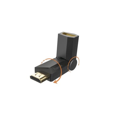 Picture of Adapter AV Hama HDMI - HDMI czarny (002051660000)