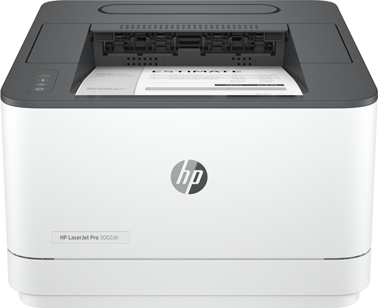 Picture of HP LaserJet Pro 3002dn Printer, Black and white, Printer for Small medium business, Print, Wireless; Print from phone or tablet; Two-sided printing