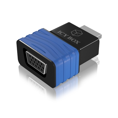 Attēls no ICY BOX IB-AC516 HDMI VGA Black, Blue