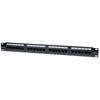 Picture of Intellinet Patch Panel, Cat6, UTP, 24-Port, 1U, Black