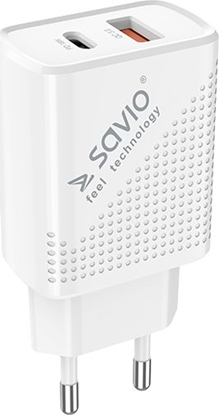 Attēls no Ładowarka Savio LA-04 1x USB-A 1x USB-C 3 A (1_787921)