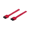 Изображение Manhattan SATA Data Cable, 7-Pin, 50cm, Male to Male, 6 Gbps, Red, Lifetime Warranty, Polybag