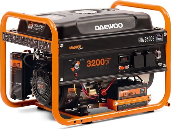 Picture of PETROL GENERATOR 3.2KW 230V/GDA 3500E DAEWOO