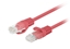 Изображение Patchcord kat.5e UTP 2m czerwony 10-pak fluke passed PCU5-20CC-020