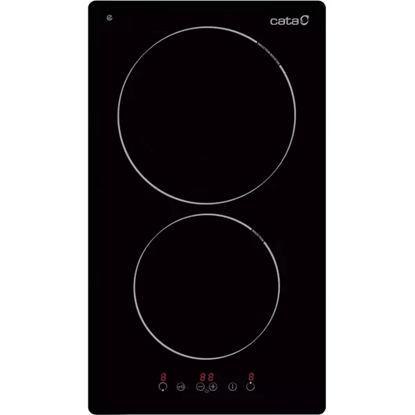 Picture of CATA | Hob | TD 3102 BK | Vitroceramic | Number of burners/cooking zones 2 | Touch | Timer | Black