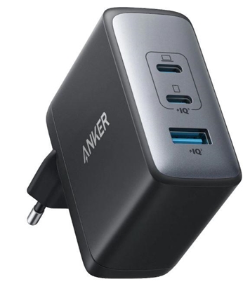 Attēls no MOBILE CHARGER WALL/3-PORT 100W A2145G11 ANKER