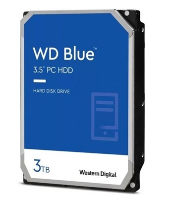 Изображение WD Blue 3TB SATA 3.5in PC 6 Gb/s HDD