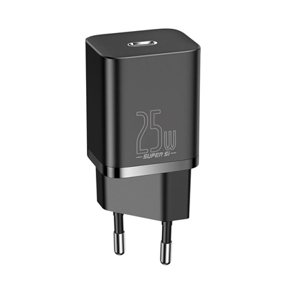 Attēls no MOBILE CHARGER WALL 25W/BLACK CCSP020101 BASEUS