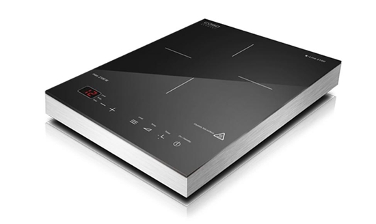 Изображение Caso | Free standing table hob | 02225 | Number of burners/cooking zones 1 | Sensor-Touch | Aluminium | Induction