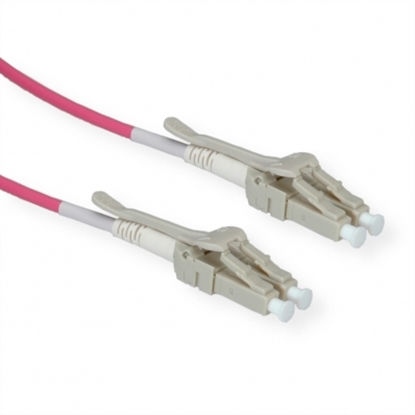 Picture of ROLINE FO Jumper Cable 50/125µm OM4, LC/LC, Low-Loss-Connector, for Data Center,