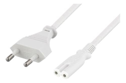 Picture of Deltaco DEL-109JP power cable White 10 m CEE7/16 C7 coupler