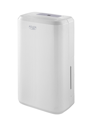 Изображение Adler | Compressor Air Dehumidifier | AD 7861 | Power 280 W | Suitable for rooms up to 60 m³ | Water tank capacity 2 L | White