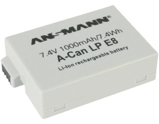 Изображение Ansmann A-Can LP-E8 Lithium-Ion (Li-Ion) 1000 mAh