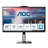 Изображение AOC V5 24V5CW computer monitor 60.5 cm (23.8") 1920 x 1080 pixels Full HD LED Black