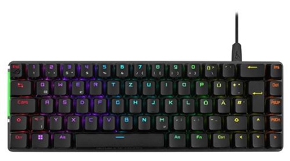 Attēls no ASUS ROG Falchion Ace BLK keyboard USB QWERTZ German Black