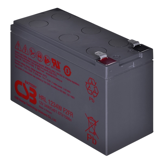 Picture of Battery CSB HRL1234WF2FR 12V 9Ah