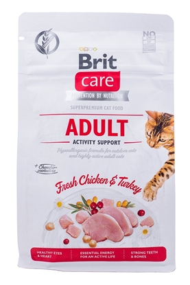 Attēls no BRIT Care Grain Free Activity Support Adult - dry cat food - 400 g