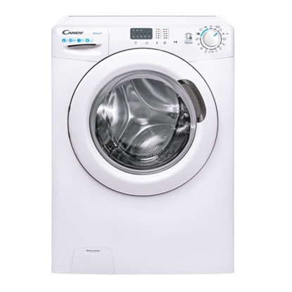 Изображение Candy | Washing Machine | CS4 1061DE/1-S | Energy efficiency class D | Front loading | Washing capacity 6 kg | 1000 RPM | Depth 45 cm | Width 60 cm | LCD | NFC | White