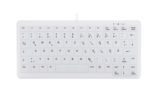 Picture of CHERRY AK-C4110 keyboard USB QWERTZ German White