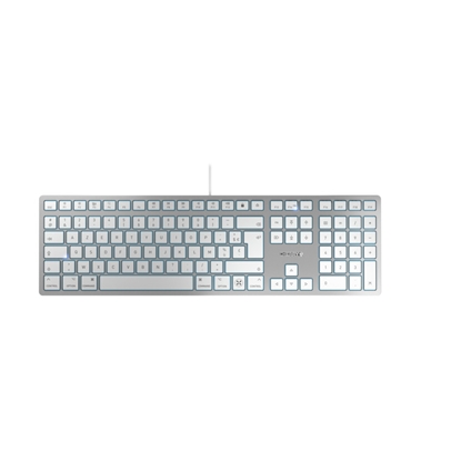 Picture of CHERRY KC 6000C FOR MAC keyboard USB AZERTY French Silver