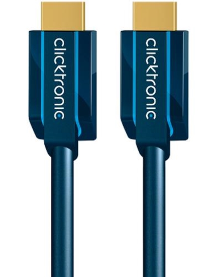 Picture of ClickTronic 0.5m High Speed HDMI HDMI cable HDMI Type A (Standard) Blue