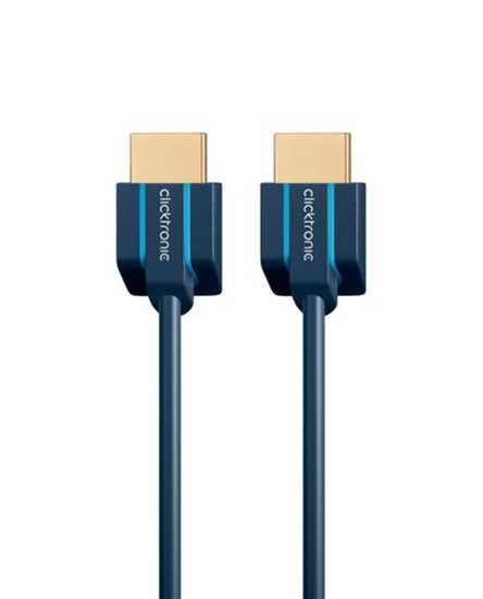 Picture of ClickTronic 70702 HDMI cable 1 m HDMI Type A (Standard) Blue