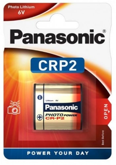 Picture of CRP2 | 223 6V baterija Panasonic litija iepakojumā 1 gb.