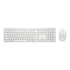 Изображение Dell Pro Wireless Keyboard and Mouse - KM5221W - US International (QWERTY) - White