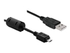 Изображение Delock Cable USB2.0 -A male to USB- micro B male 1m