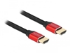 Изображение Delock Ultra High Speed HDMI Cable 48 Gbps 8K 60 Hz red 3 m