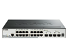 Изображение D-Link DGS-1510-20/E network switch Managed L2/L3 Gigabit Ethernet (10/100/1000) 1U Grey