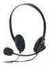 Picture of Ednet Headset Stereo mit Mikro Klinke schwarz