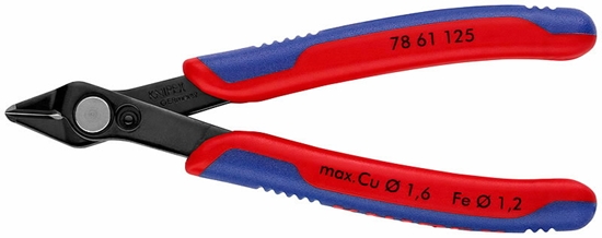 Изображение Elektroniķu asknaibles 125mm D1.6mm, Knipex