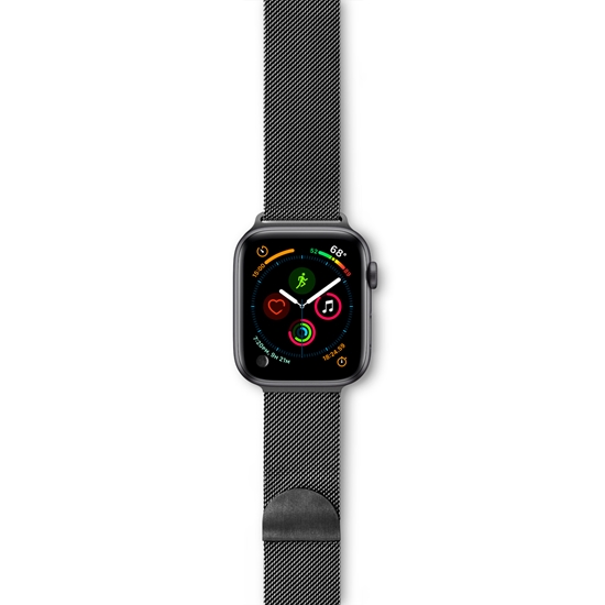 Изображение EPICO MILANESE BAND for Apple Watch 42/44 mm - black