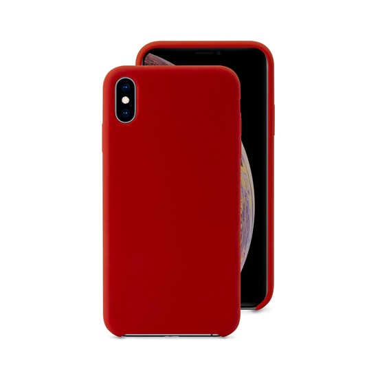 Picture of EPICO SILICONE CASE for iPhone XS Max - red