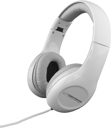 Attēls no Esperanza EH138W headphones/headset Wired Head-band Music White