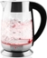 Attēls no Gallet | Kettle | GALBOU792 | Electric | 2200 W | 1.8 L | Glass | 360° rotational base | Black